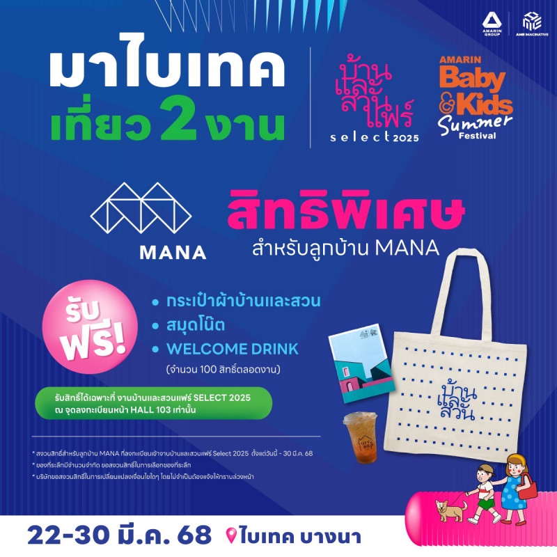 สิทธิพิเศษสำหรับลูกบ้าน MANA